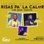 “Risas para la calor”: el verano se enciende a carcajadas con talento dominicano y boricua