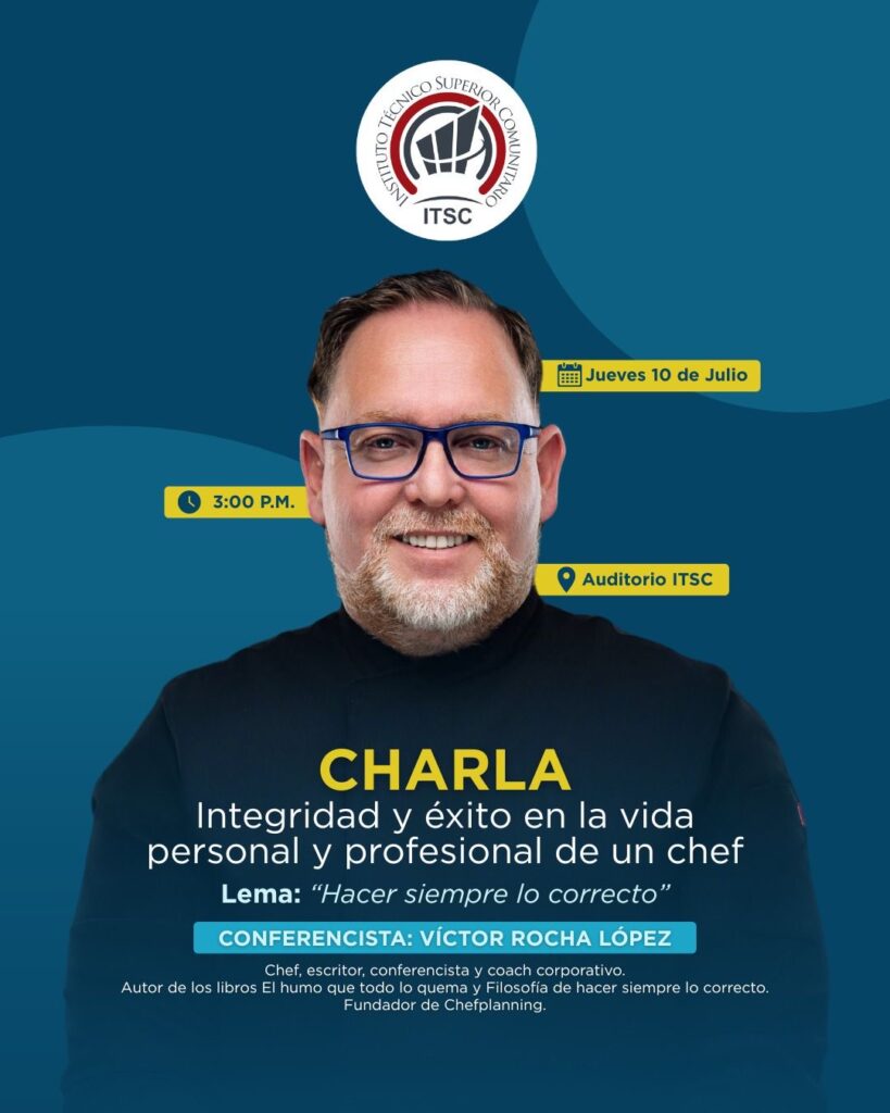 Víctor Rocha López: una receta de integridad y éxito para la vida