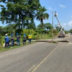 Edeeste restablece servicio eléctrico en Miches tras daños ocasionados por manifestaciones violentas