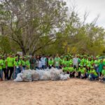 Prioriza RD realiza jornada de limpieza en Playa La Caobita en Azua
