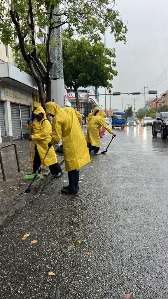 Alcaldía del DN amplía trabajos preventivos para mitigar efectos de las lluvias