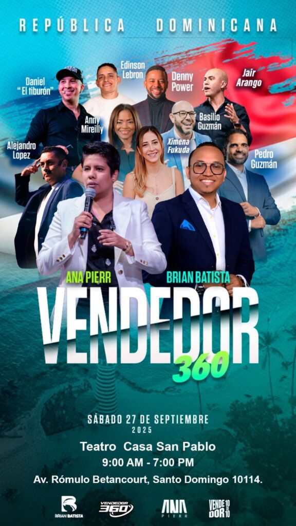 Vendedor 360 reúne a expertos en ventas de Latinoamérica en RD para impulsar a emprendedores