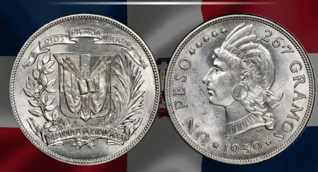 ¿Cómo y de cuáles metales se han acuñado las monedas dominicanas?