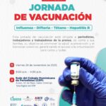 Gremios del sector comunicación convocan a periodistas y trabajadores de la prensa a jornada nacional de vacunación preventiva.