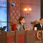 Vicepresidenta Raquel Peña encabeza en estos momentos la tercera sesión de vistas públicas del Consejo Nacional de la Magistratura para llenar vacantes en la SCJ y el TSE