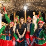 Carolina enciende la Navidad en el malecón con gran arbolito en la Plaza Santo Domingo
