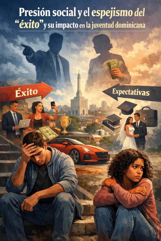 Presión social,el espejismo del “éxito” y su impacto en la juventud dominicana