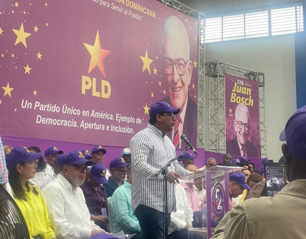 Mercado Brito dice asamblea del PLD en Santo Domingo Norte fortalece estructura partidaria
