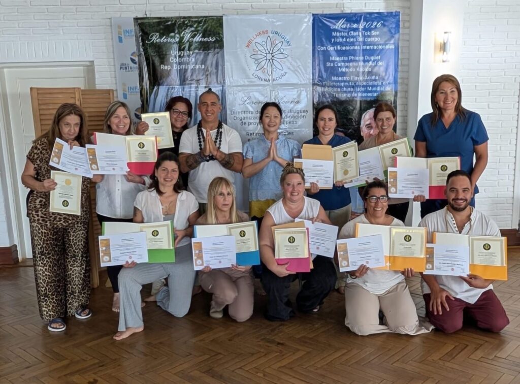De la mano de Wellness Uruguay, Punta del Este recibe a expertos internacionales que lideran formación en Tok Sen y masaje ancestral