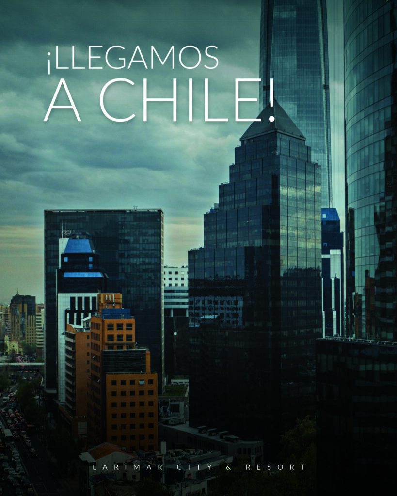 Larimar City refuerza su expansión internacional con la apertura de su canal comercial en Chile