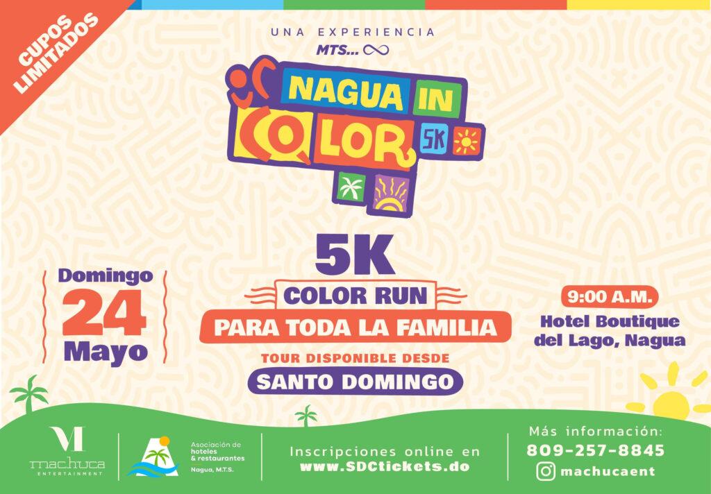 Nagua in Color 5K: el running se muda a la naturaleza